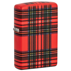 Zippo Red Plaid Design 46352